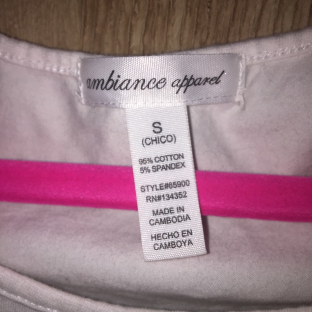 White Crop Top, Women’s S, Short Sleeve - Picture 3 of 3